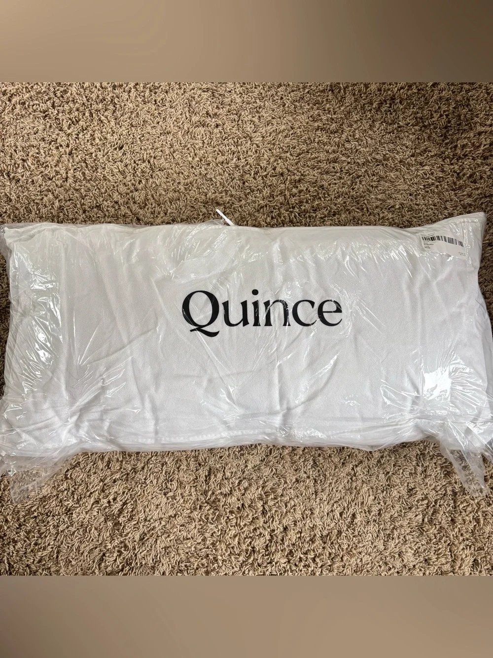 Quince Luxe Goose Down King Size Pillow Medium/Firm